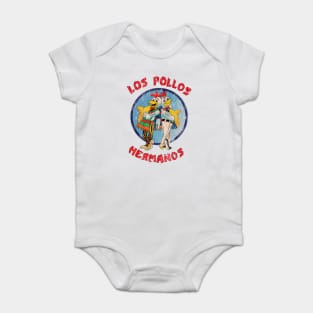 Distressed Los pollos hermanos Baby Bodysuit